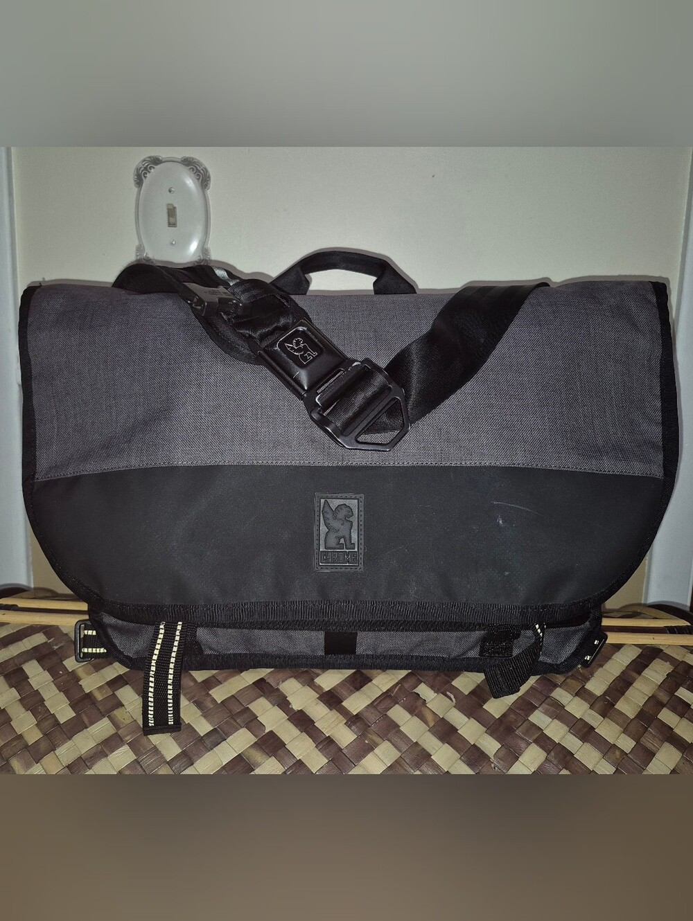 🔥CHROME INDUSTRIES BURAN III MESSENGER BAG CASTLEROCK TWILL Utility Urban Bike